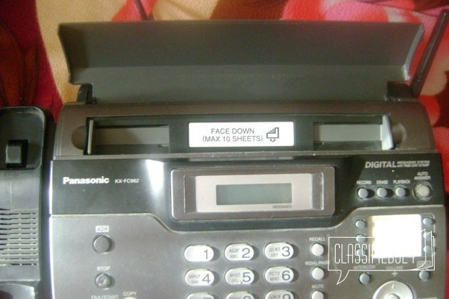 Факс Panasonic kx-fc962 в городе Тюмень, фото 2, Тюменская область