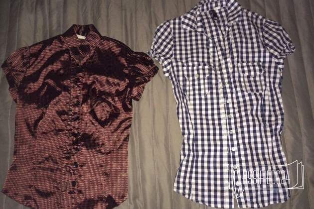 2 рубашки бу в городе Краснодар, фото 1, Рубашки и блузки