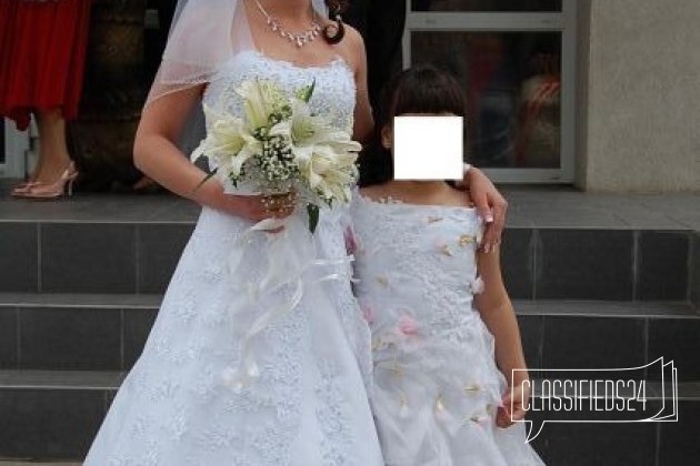 Продам свадебное платье в городе Саратов, фото 1, телефон продавца: +7 (908) 551-39-55