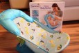 Продам Лежак Summer Baby Bather голубой с 0 мес в городе Пушкино, фото 1, Московская область