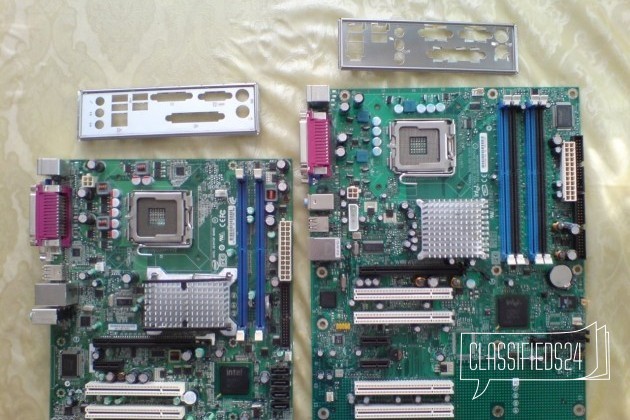 Две материнские платы Intel S775 под ремонт в городе Самара, фото 1, Материнские платы