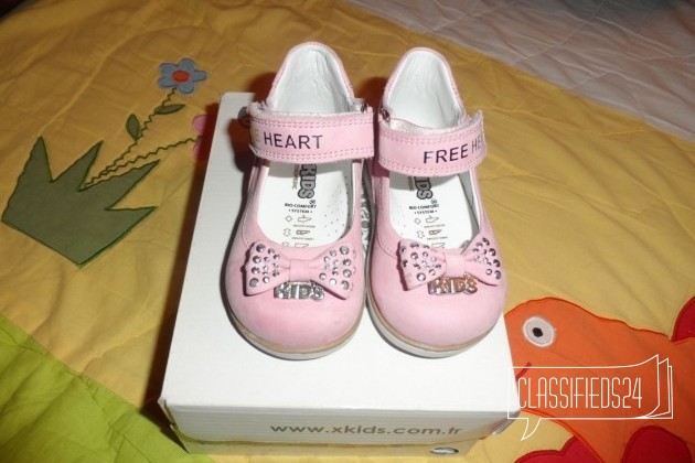 Кожаные туфли турецкой фирмы xkids в городе Сергиев Посад, фото 1, Обувь для девочек