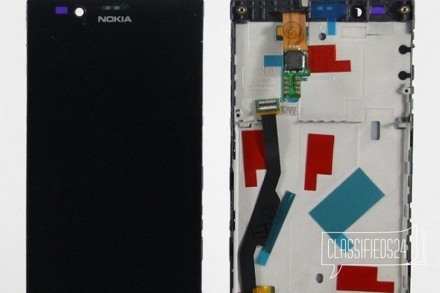Дисплей с сенсором в сборе Nokia 720 Dual Черный в городе Ижевск, фото 1, телефон продавца: +7 (982) 837-74-35