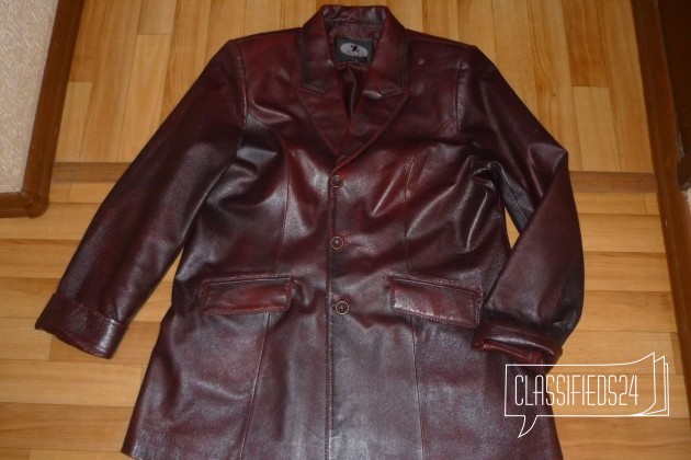 Куртка кож. бордового цвета р-р 54-56 в городе Ижевск, фото 1, телефон продавца: +7 (950) 167-06-66