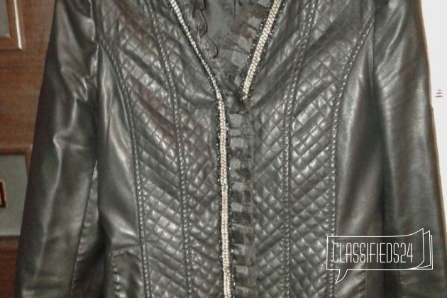 Куртка кожзам в городе Великие Луки, фото 2, Верхняя одежда