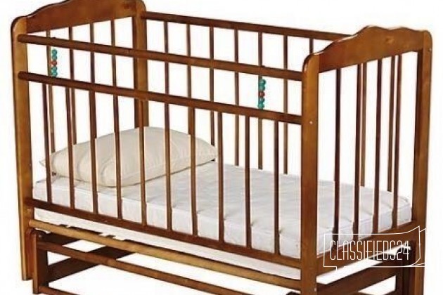 Продам детскую кроватку в городе Славянск-на-Кубани, фото 1, телефон продавца: +7 (988) 315-13-68