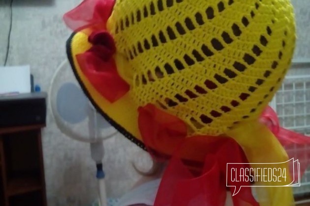 Летняя шляпка новая в городе Нижний Новгород, фото 2, Шапки, варежки, шарфы