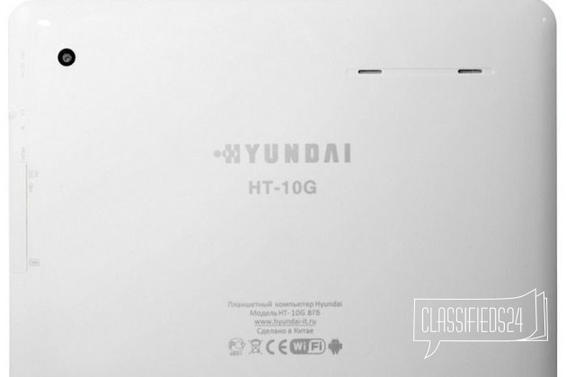 Планшет tablet HT-10G 10 8GB WI-FI+ 3G hyundai в городе Мурманск, фото 3, стоимость: 4 500 руб.