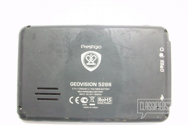 GPS Навигатор Prestigio GeoVision 5266 5 в городе Киров, фото 4, GPS-навигаторы и регистраторы