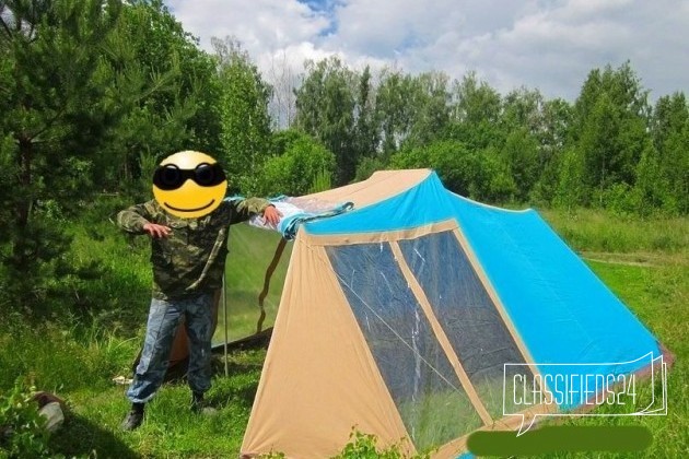 Продам палатку четырехместную в городе Ульяновск, фото 1, телефон продавца: +7 (904) 199-64-90