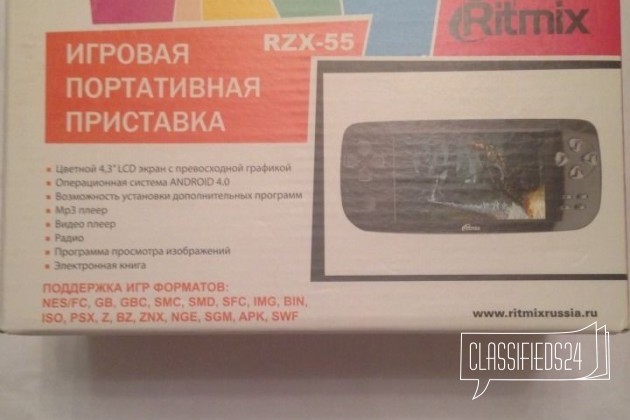 Игровая консоль Ritmix RZX-55 на Android в городе Казань, фото 1, стоимость: 1 800 руб.