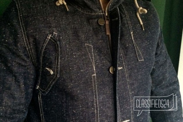 Мужская куртка деним в городе Пермь, фото 2, стоимость: 3 000 руб.