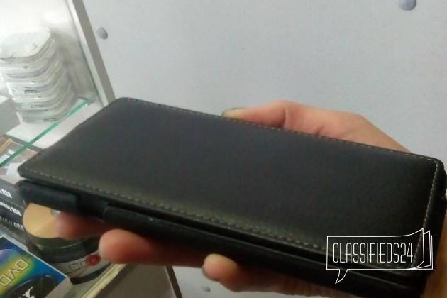 Черный чехол Sony C4 в городе Казань, фото 1, Чехлы