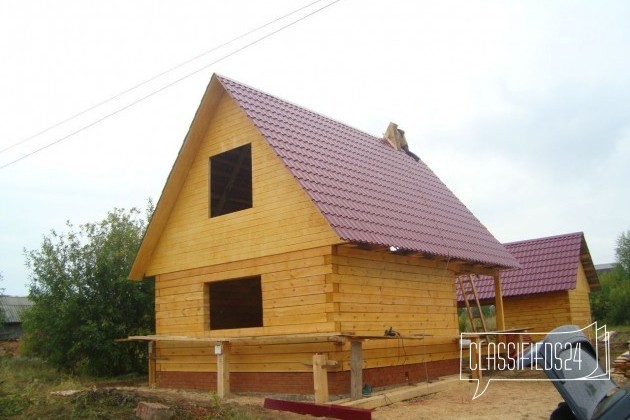 Строительство деревянных домов и бань в городе Ижевск, фото 3, Срубы, бани дома
