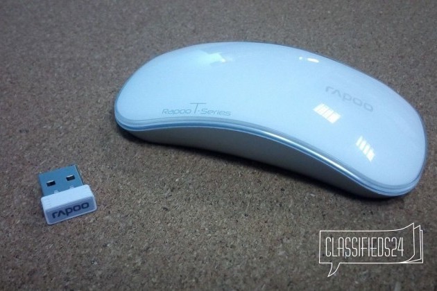 Сенсорная мышка Rapoo T6 в городе Тюмень, фото 1, Клавиатуры, мыши, игровые манипуляторы