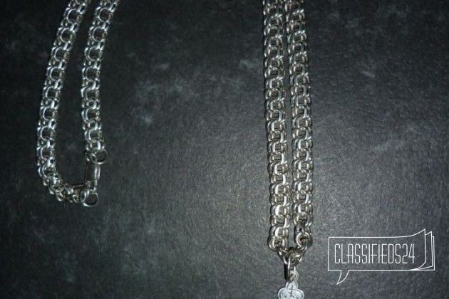 Цепь серебряная с крестом в городе Курск, фото 1, Ювелирные изделия