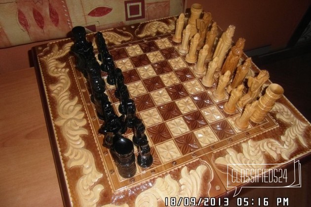 Шахматы ручной работы в городе Серов, фото 2, стоимость: 4 000 руб.