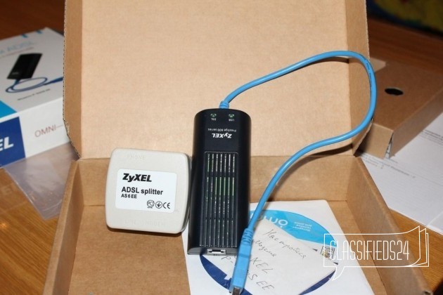 USB adsl Модем Zyxel P-630SEE в городе Псков, фото 2, Сетевое оборудование