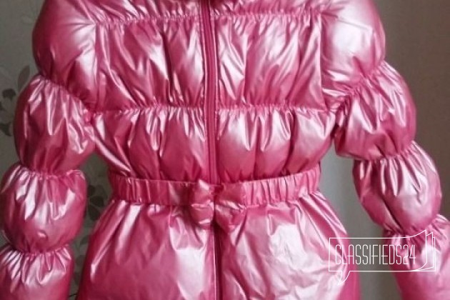Пальто для девочки 4-5 лет в городе Ступино, фото 1, стоимость: 1 000 руб.