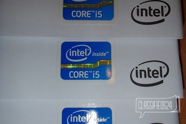 Наклейки Intel Core i5 в городе Екатеринбург, фото 1, телефон продавца: +7 (902) 447-19-92