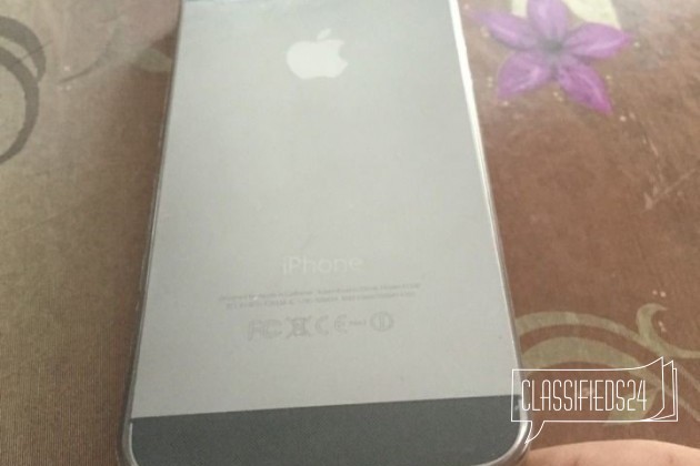 iPhone 5S 16 gb space grey в городе Абакан, фото 3, стоимость: 16 400 руб.