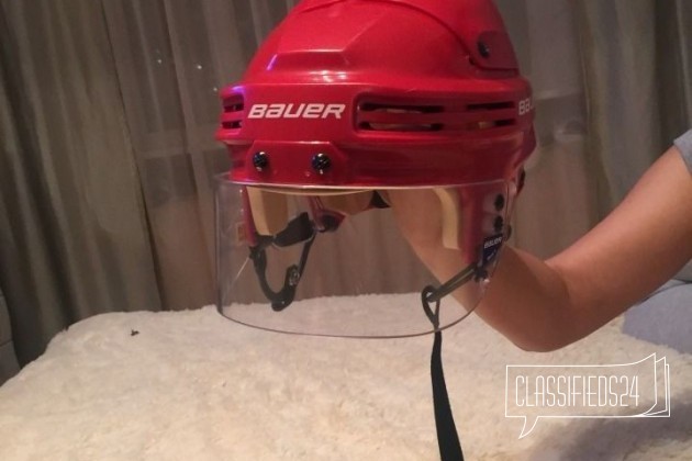 Хоккейная экипировка. Шлем с визором хоккейный в городе Санкт-Петербург, фото 1, стоимость: 2 000 руб.