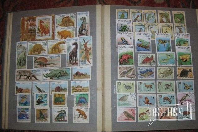 Альбом С марками. более 800 штук. фауна в городе Салават, фото 2, стоимость: 4 900 руб.