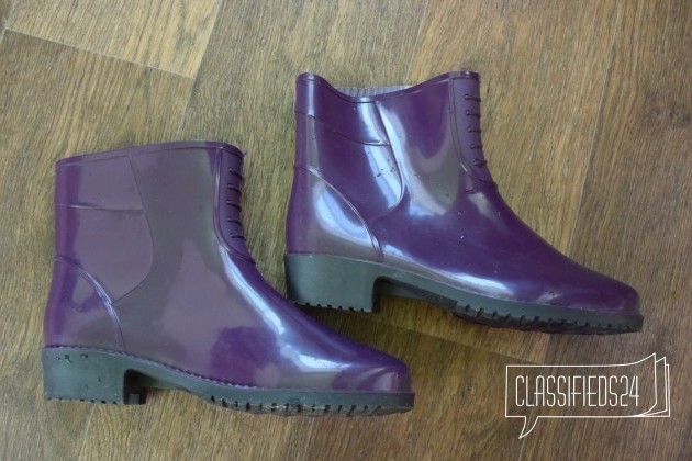 Фиолетовые сапоги в городе Комсомольск-на-Амуре, фото 4, Женская обувь