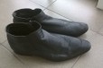 Ботинки (полусапожки) мужские 43 р. б/у кожа в городе Краснодар, фото 1, Краснодарский край