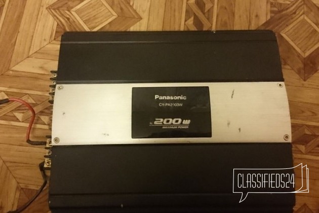 2-канальный усилитель Panasonic CY-PA2003W в городе Ярославль, фото 1, телефон продавца: +7 (980) 660-77-14