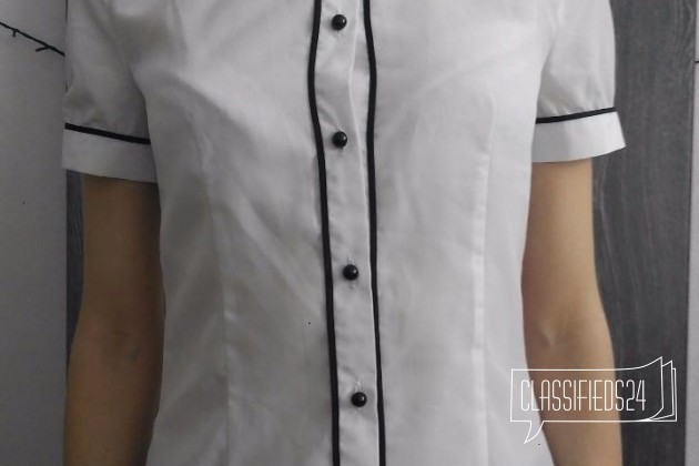 Стильная белая блузка в городе Тверь, фото 3, стоимость: 400 руб.