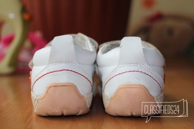 Кожаные кроссовочки фирмы Calorie 24р-р в городе Севастополь, фото 3, Обувь для девочек