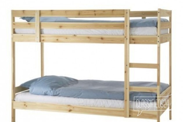 Новый Каркас 2-ярусной кровати, сосна в городе Нальчик, фото 1, Кровати