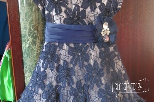 Продам синее нарядное платье в городе Чита, фото 1, стоимость: 900 руб.