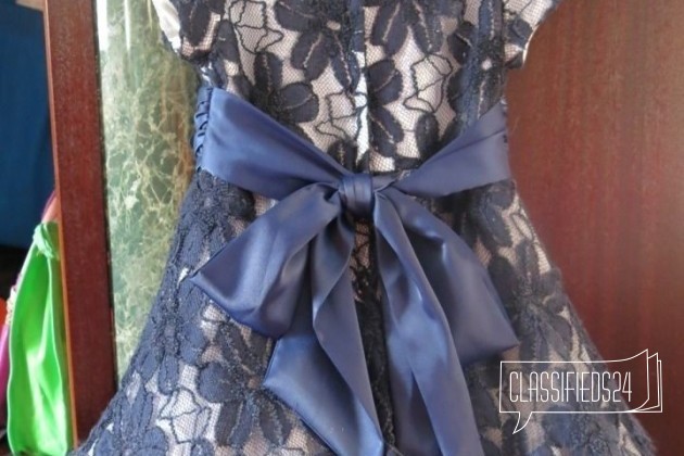 Продам синее нарядное платье в городе Чита, фото 2, Платья и юбки