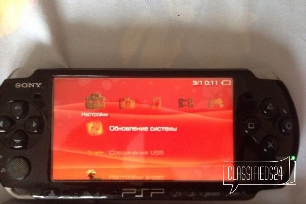 PSP 3008 slim идеальное состояние в городе Тюмень, фото 2, Игровые приставки