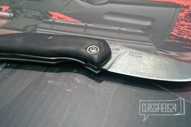 Нож складной Ирбис дамасская сталь в городе Киров, фото 2, Кировская область