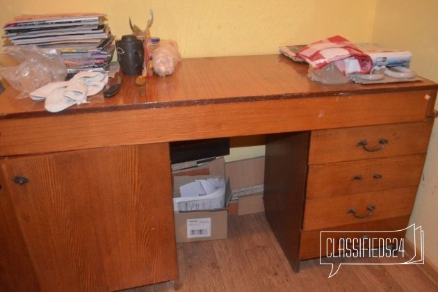 Компьютерный стол орех в городе Благовещенск, фото 1, стоимость: 540 руб.