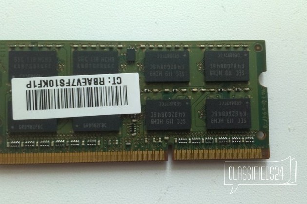 Оперативная память Samsung DDR3 4Gb 1333MHz в городе Самара, фото 2, Модули памяти