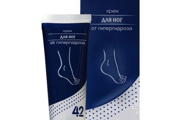 Крем для ног от гипергидроза в городе Тюмень, фото 1, телефон продавца: +7 (922) 001-95-10
