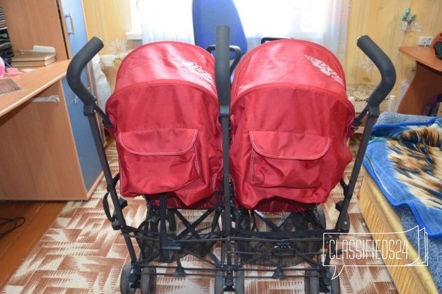 Коляска для двойни в городе Северодвинск, фото 3, Детские коляски