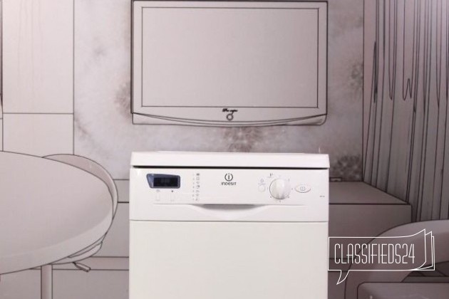 Посудомоечная машина б/у Indesit IDE 44 в городе Москва, фото 1, стоимость: 12 000 руб.