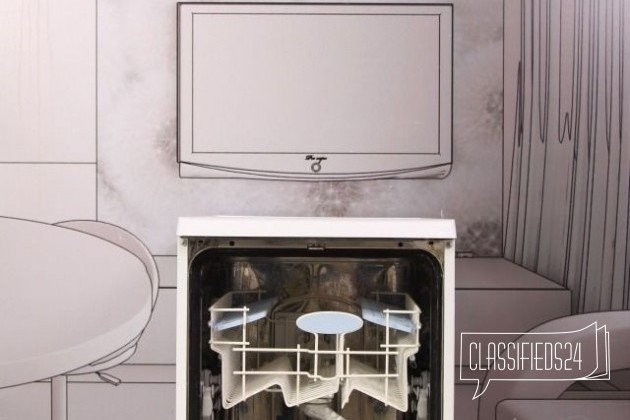 Посудомоечная машина б/у Indesit IDE 44 в городе Москва, фото 2, Посудомоечные машины