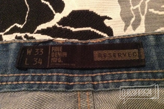 Продам джинсы Reserved в городе Новосибирск, фото 3, телефон продавца: +7 (913) 386-45-03
