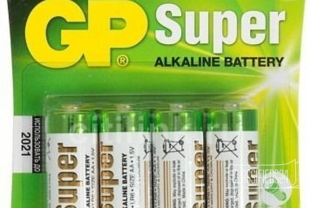 Батареи GP Super Alkaline LR6 в городе Нижний Новгород, фото 1, телефон продавца: +7 (908) 235-11-11