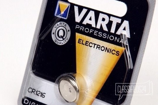 Varta CR1216 батарейка литиевая 3 вольта в городе Москва, фото 1, телефон продавца: +7 (985) 773-00-01