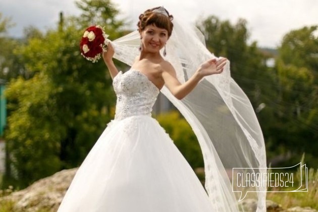 Изумительное свадебное платье в городе Саранск, фото 1, телефон продавца: +7 (937) 672-33-48