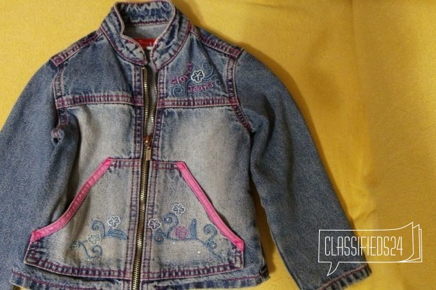 Джинсовая курточка на 2-4года в городе Ейск, фото 1, стоимость: 250 руб.