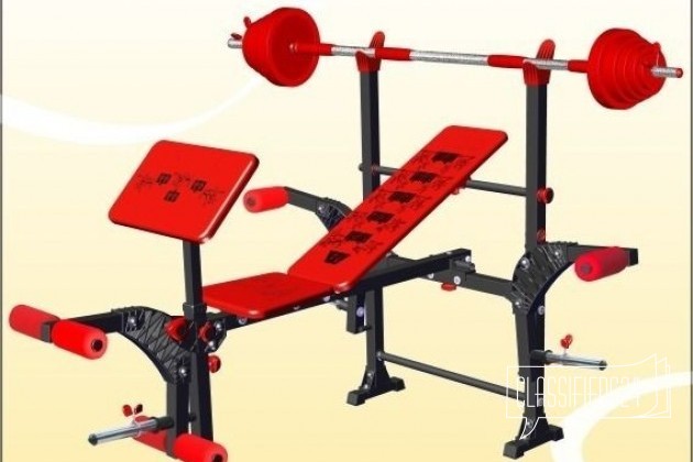 Силовая скамья атлетическая скамья тренажер новый в городе Саратов, фото 3, стоимость: 3 590 руб.