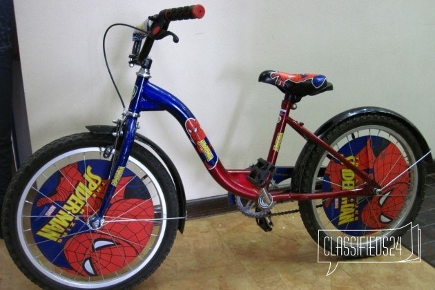 Велосипед детский Navigator Spider-man 18 в городе Балаково, фото 1, телефон продавца: +7 (927) 127-48-25